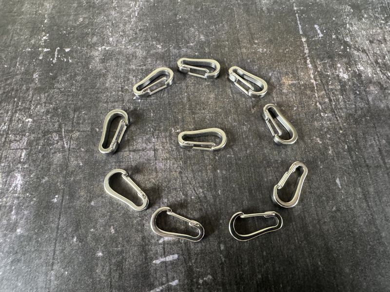 Micro Carabiners Ten pack