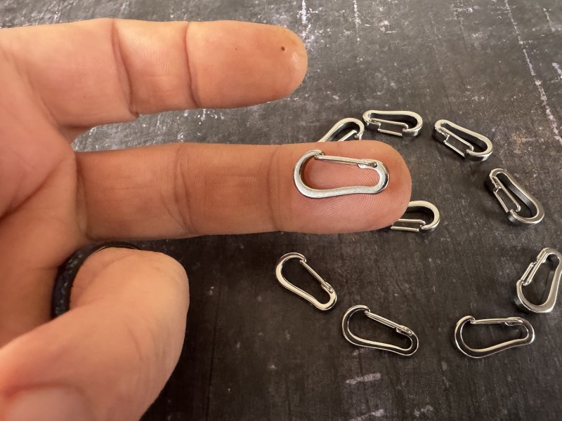 Micro Carabiners Ten pack